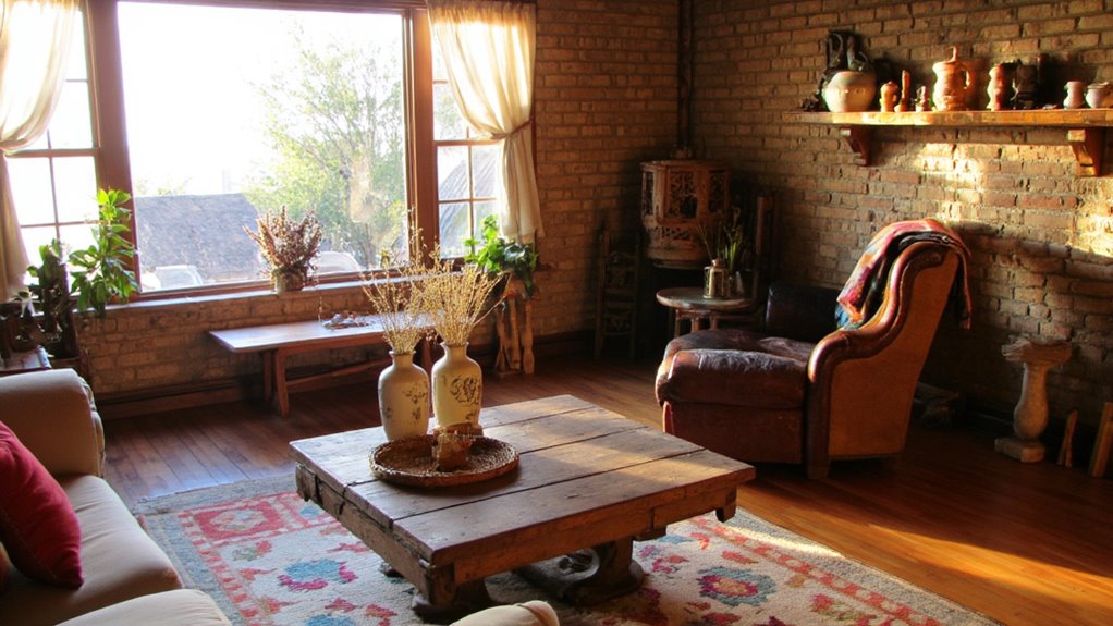 artisan decor enhances warmth