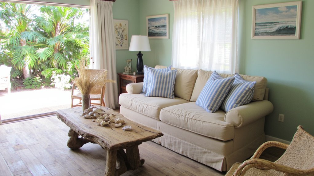 beach inspired home decor