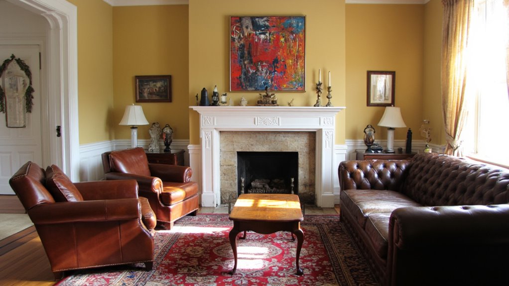 bold artwork creates focus