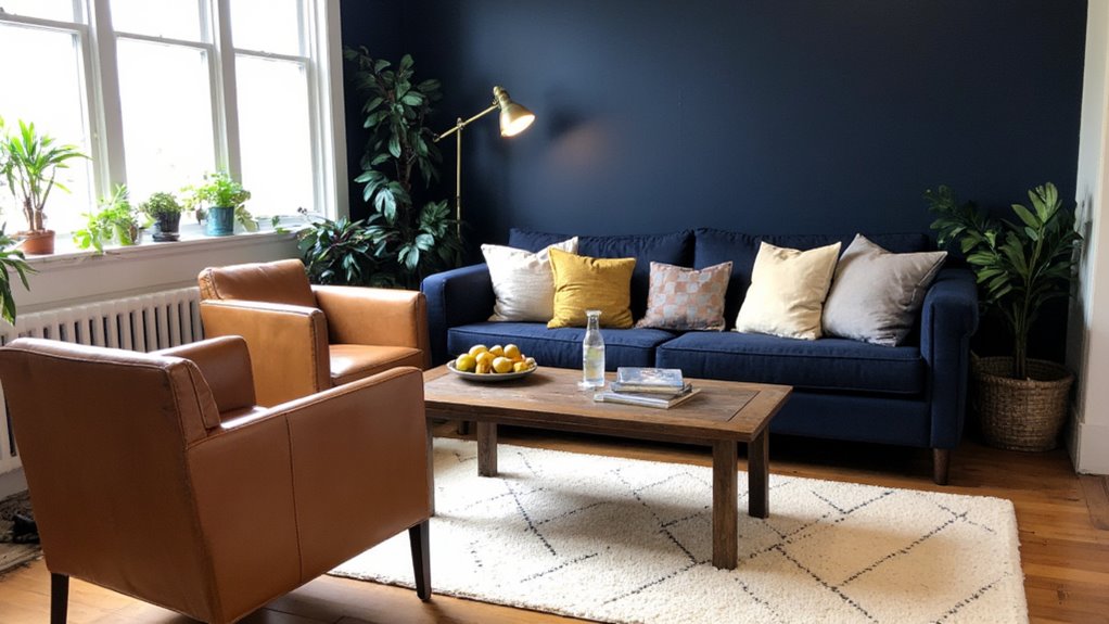 bold sophistication with navy