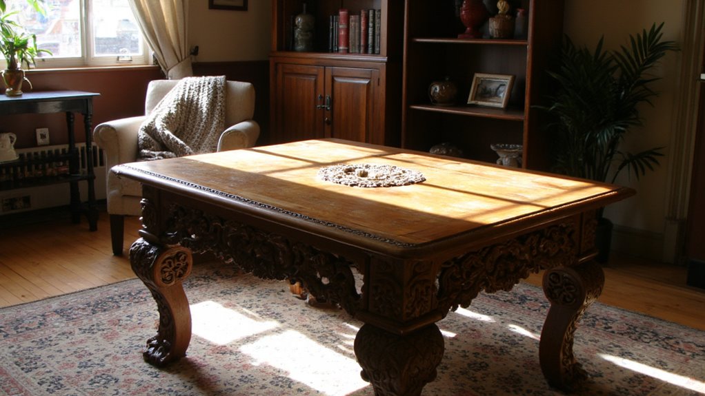 carved wooden furniture elegance