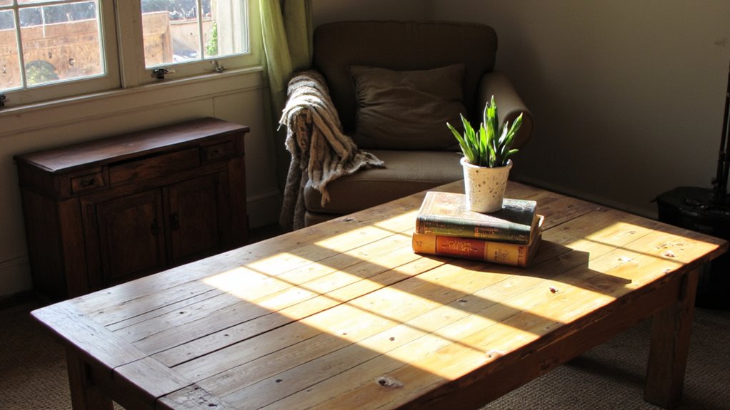 character through distressed finishes