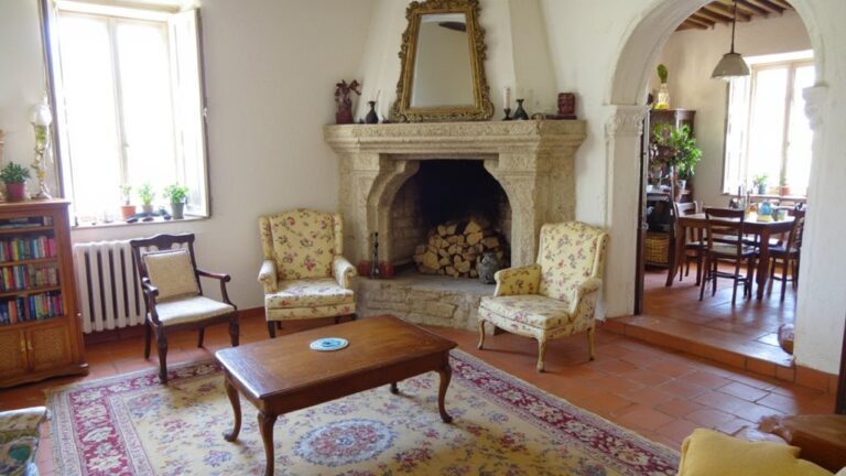 charming italian countryside interiors