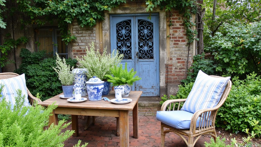 classic blue serenity palette