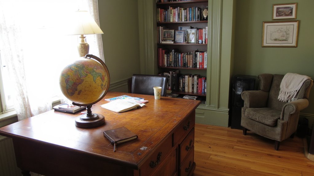 classic globe enhances decor