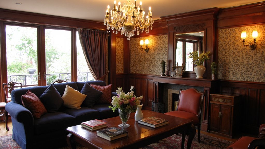 classic lighting enhances ambiance