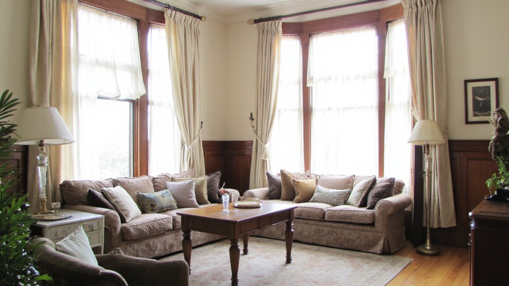 classic window treatment elegance