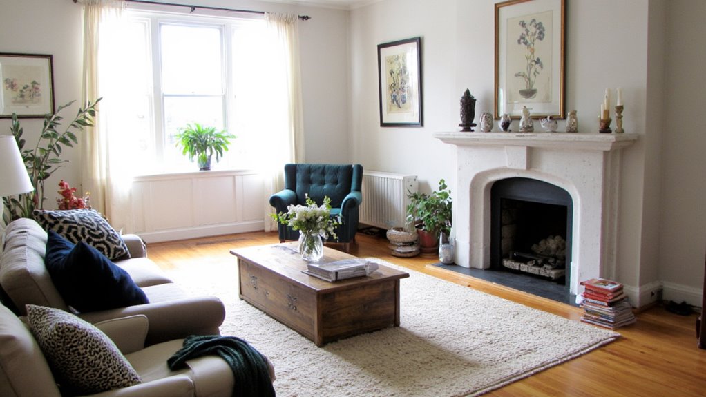 cohesive living room decor