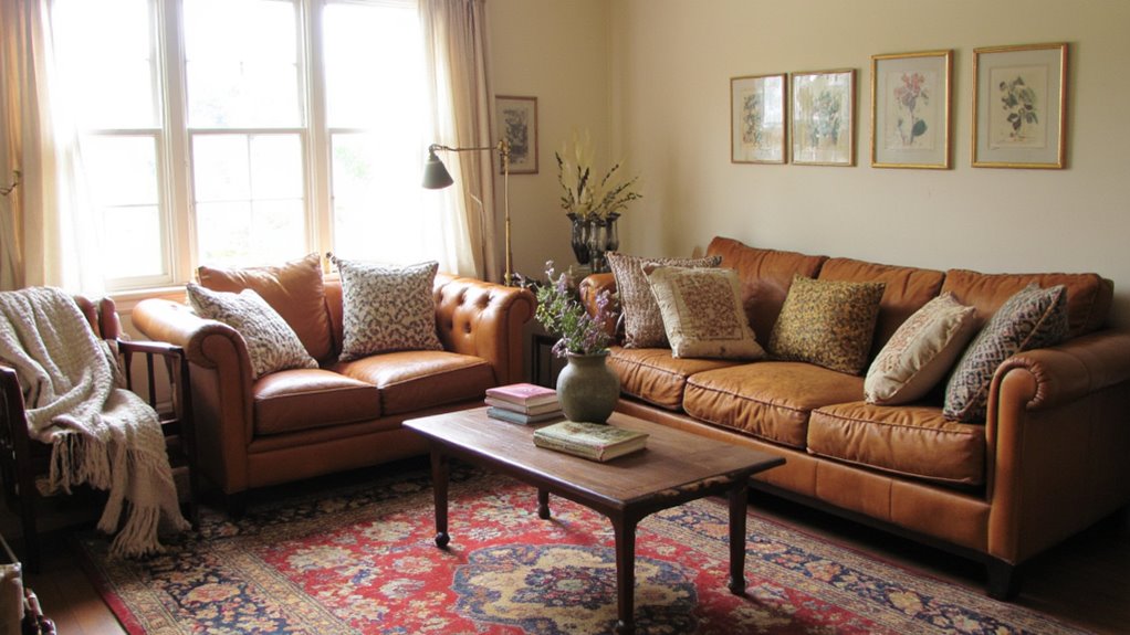 cozy colonial layered textures