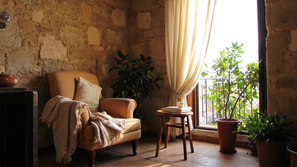 cozy elegance with books