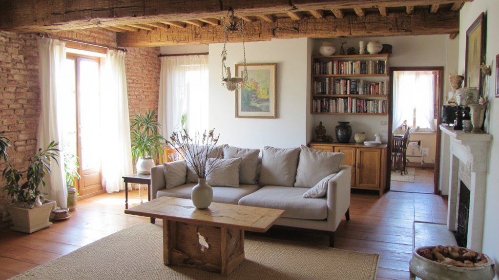 cozy elegance with natural materials