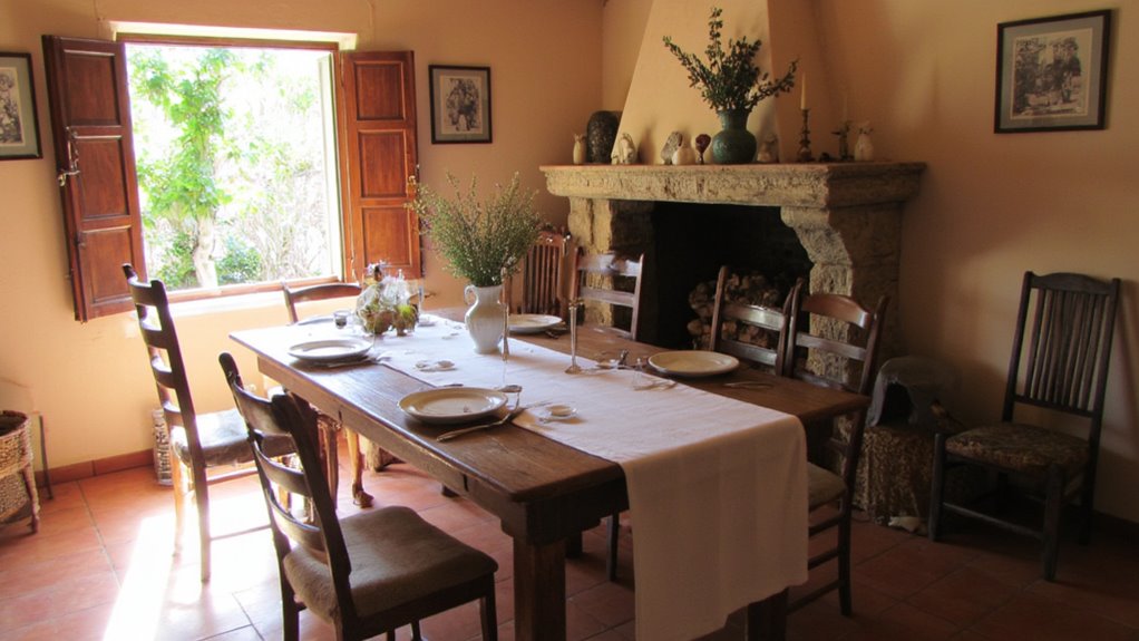 cozy inviting dining atmosphere