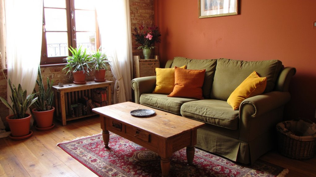 cozy italian apartment colors