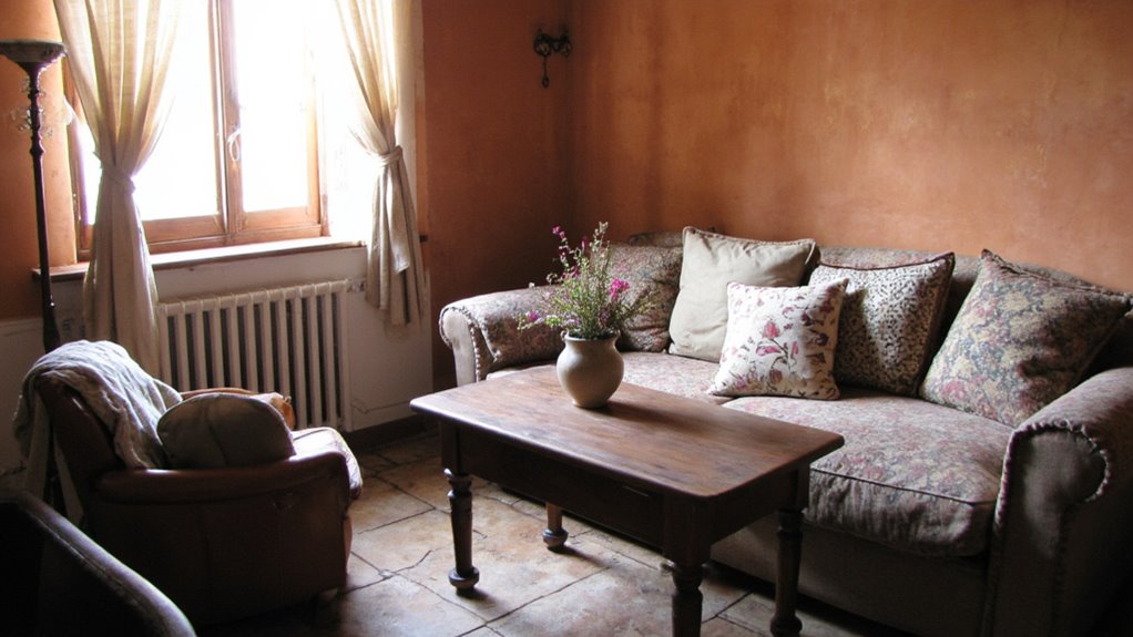 cozy italian fabric ambiance