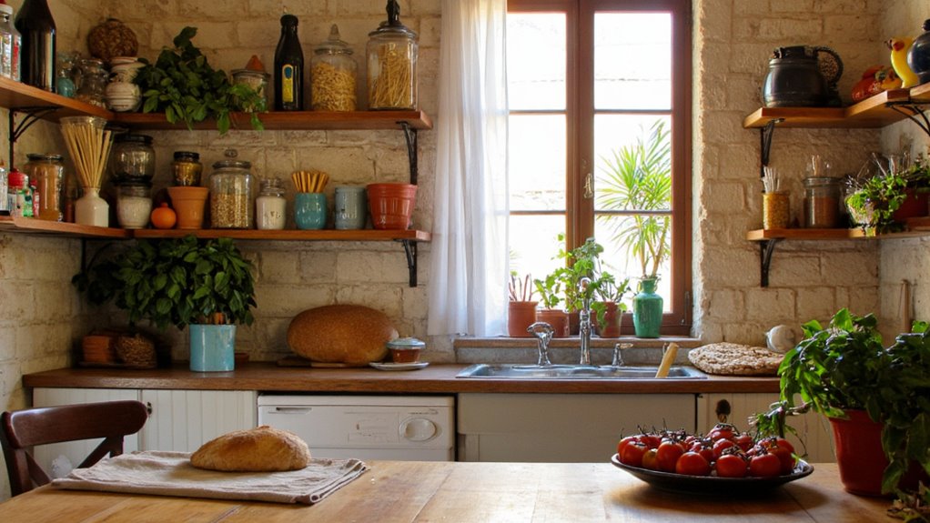 cozy italian kitchen design