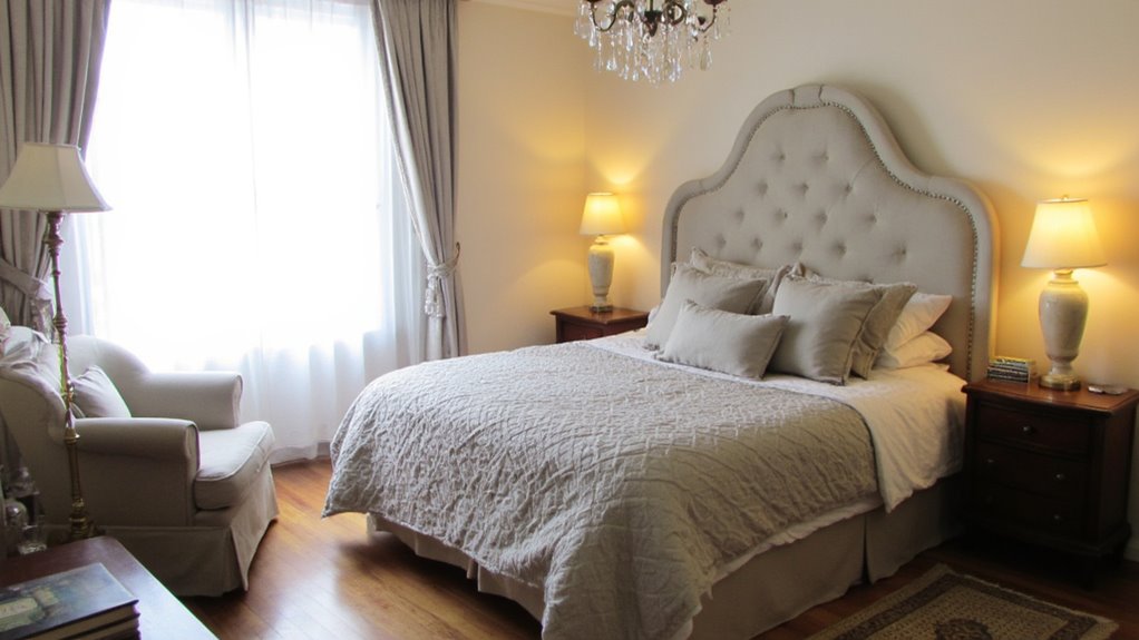 cozy layered lighting design