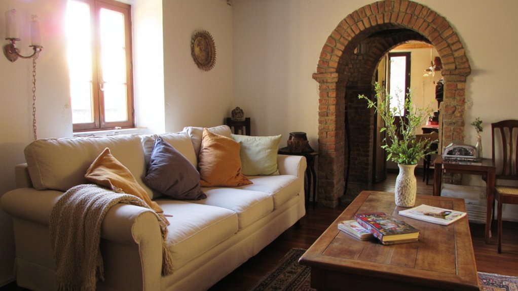 cozy linen and cotton