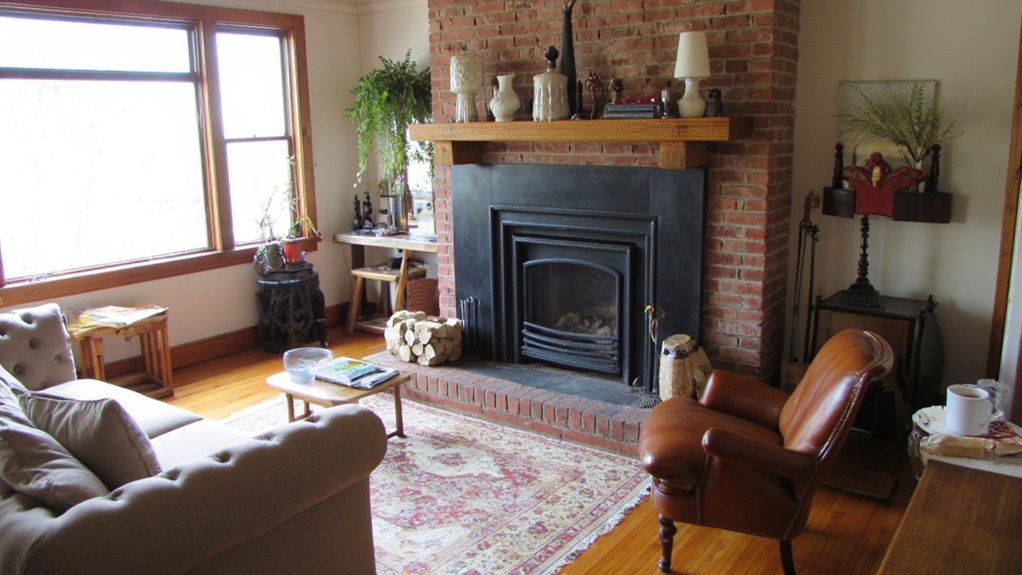 cozy modern fireplace designs