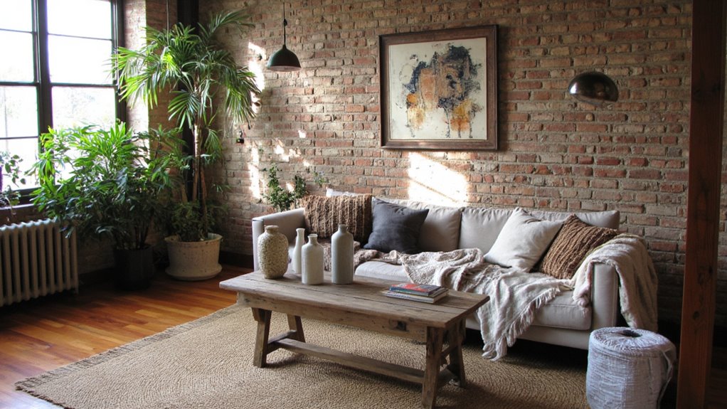 cozy modern rustic textures