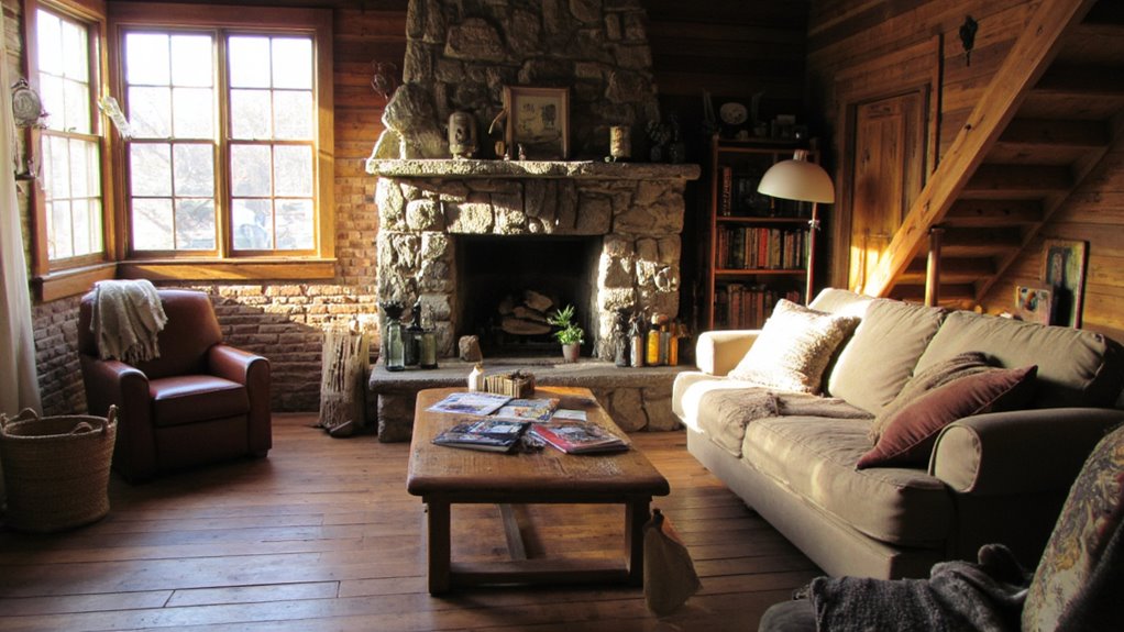 cozy rustic living room design