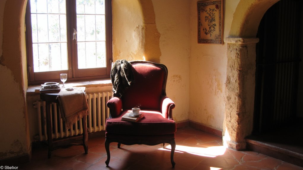 cozy seating with ambiance