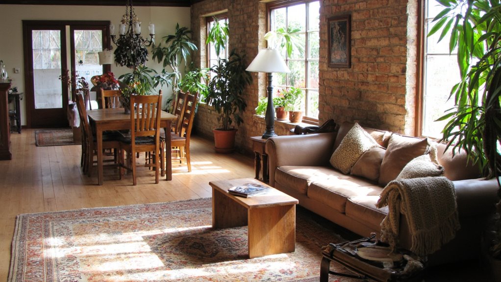 cozy spaces with area rugs