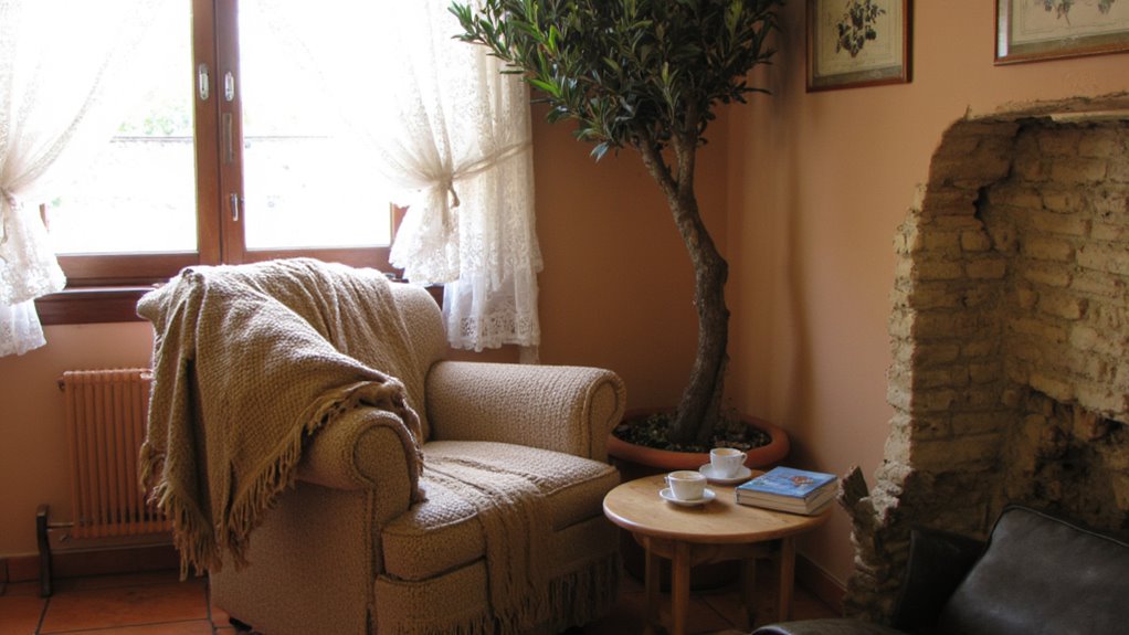 cozy textile filled retreats