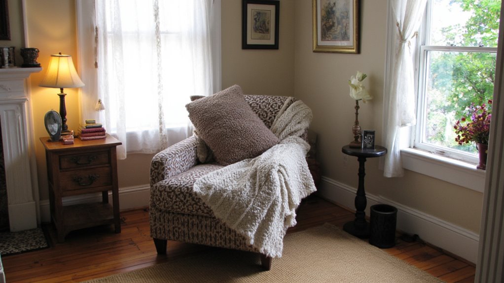 cozy textiles enhance comfort