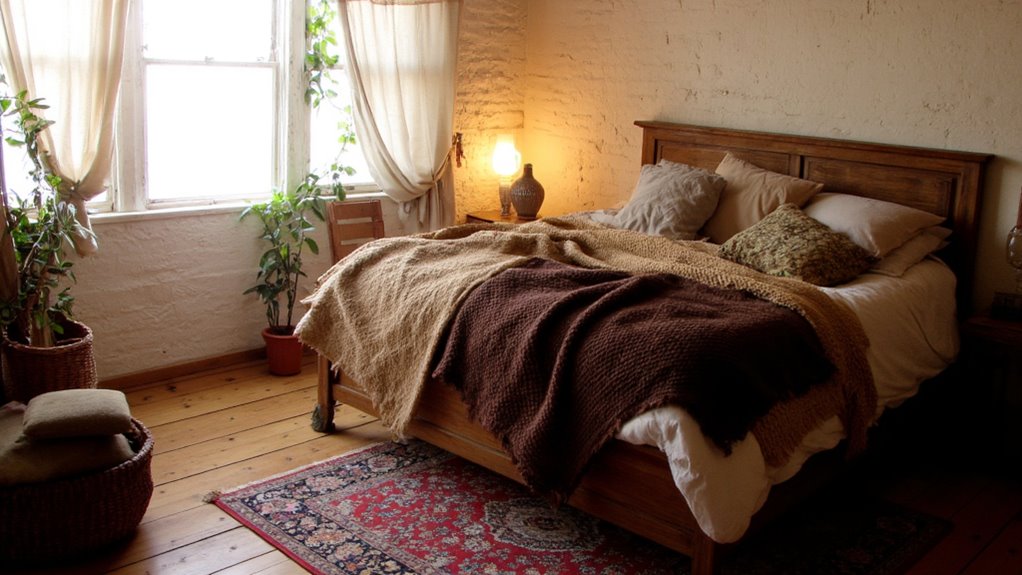cozy textiles for comfort