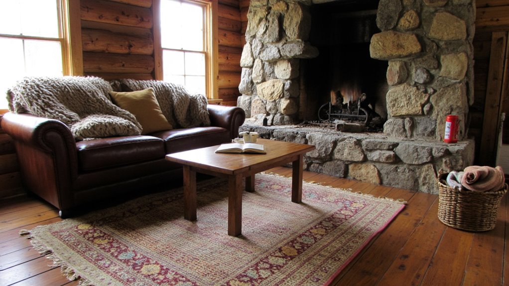 cozy textiles for warmth