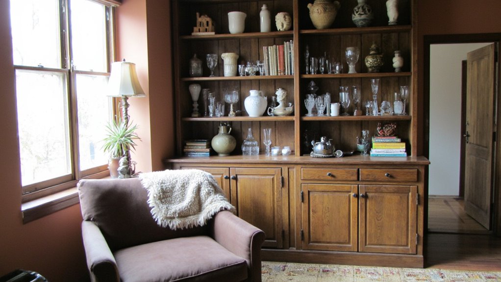 curated collections on display