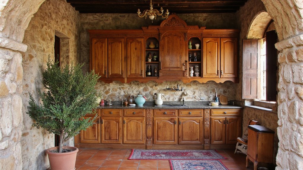 custom cabinetry enhances uniqueness