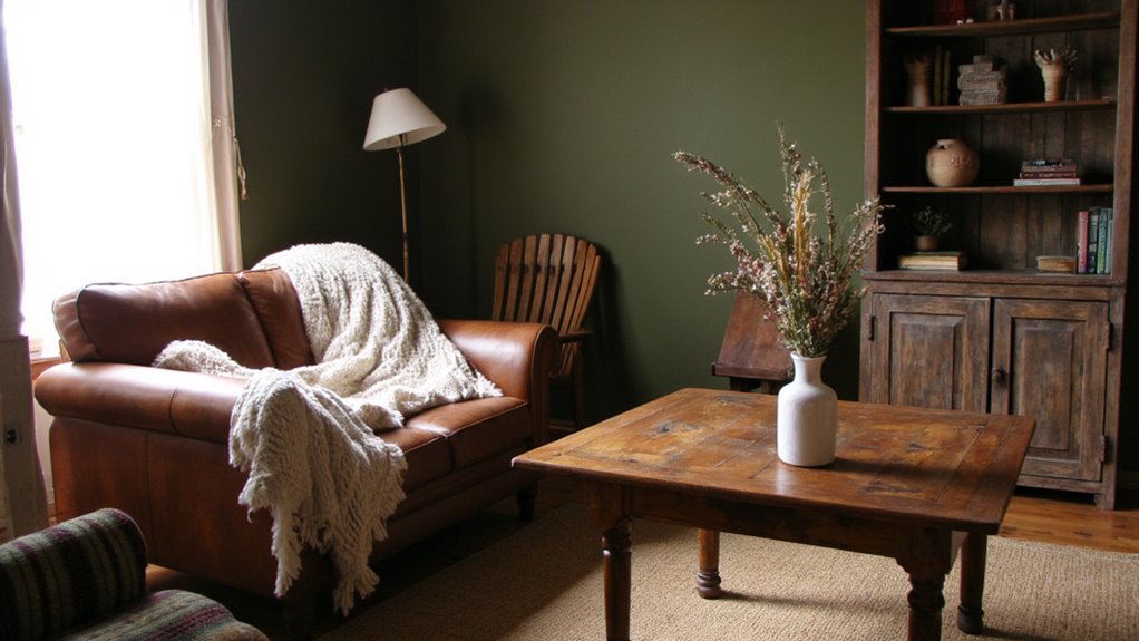 earthy tones for comfort