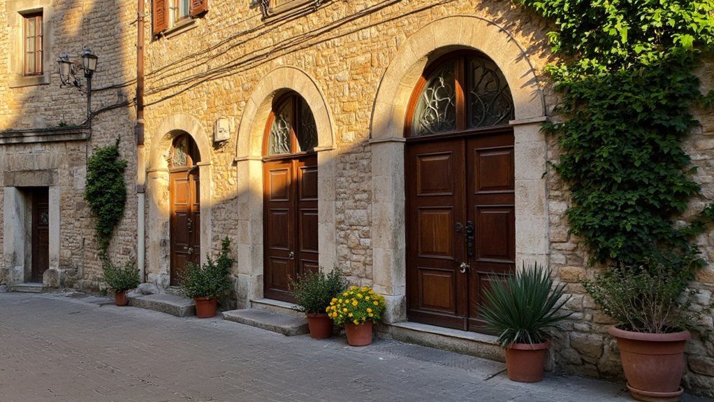 elegant arched doorway charm