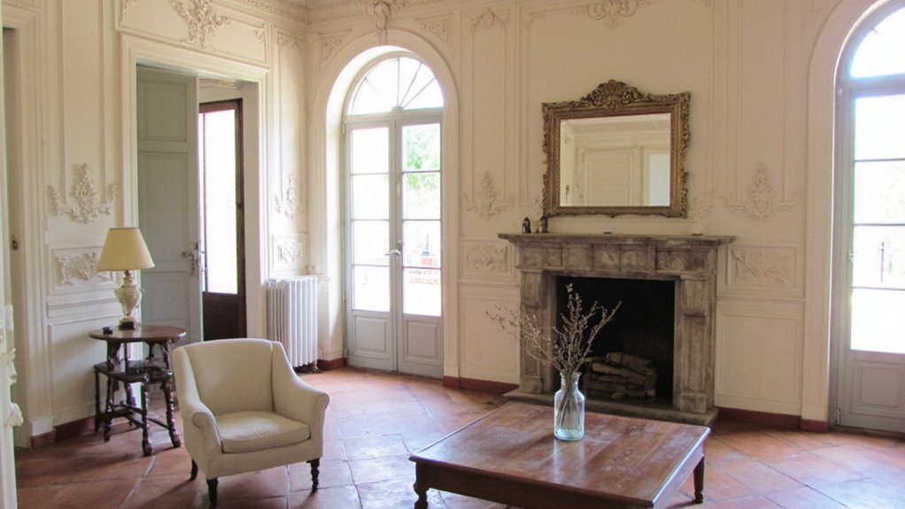 elegant architectural molding details