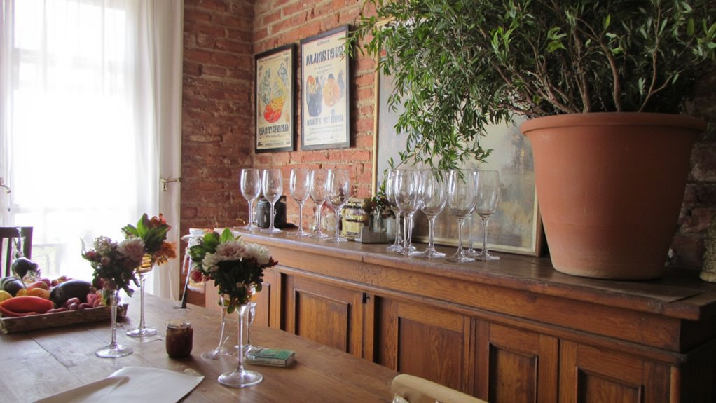 elegant classic wine glasses