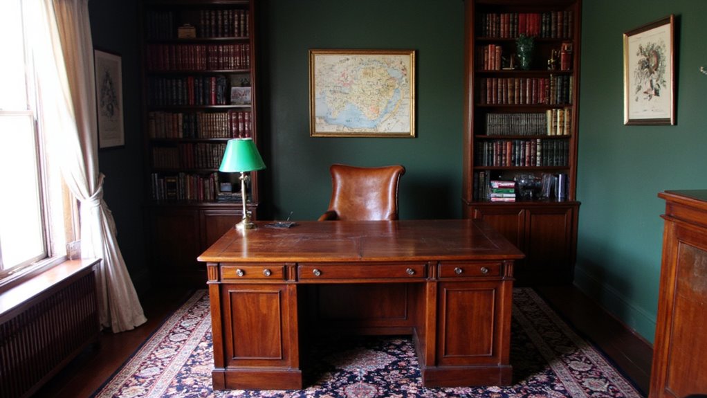 elegant desk enhances productivity