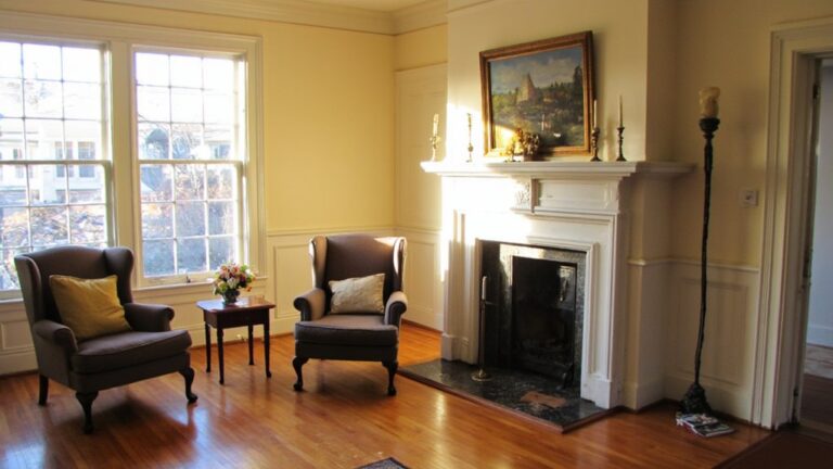 elegant federal interior design