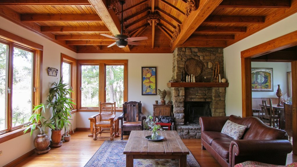 elegant functional wooden fans