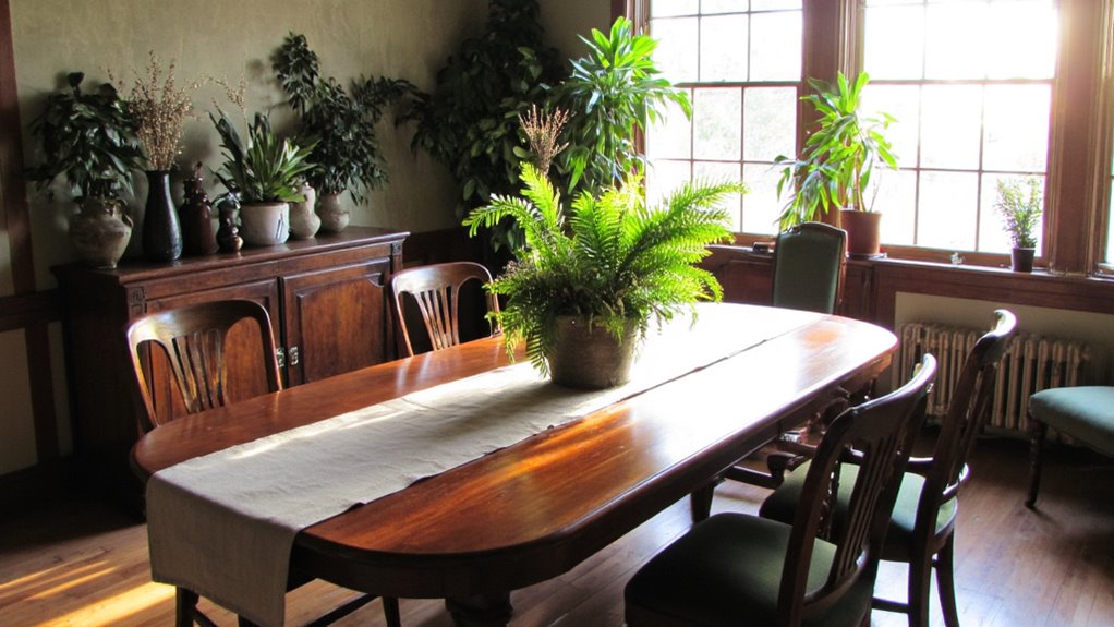 enhance ambiance with greenery