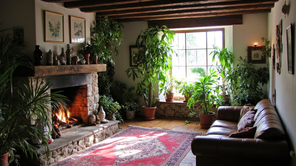 enhance space with greenery