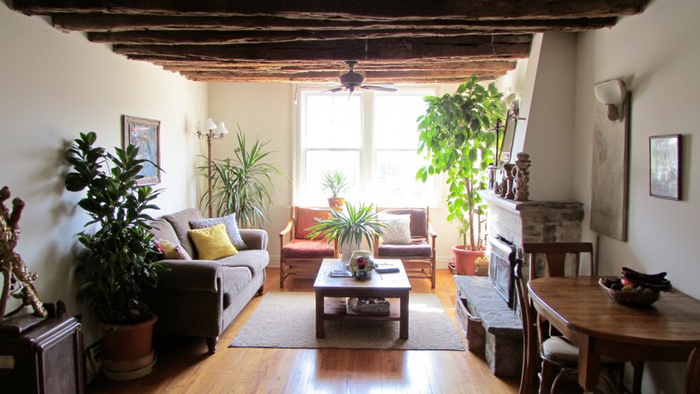 exposed beams enhance charm