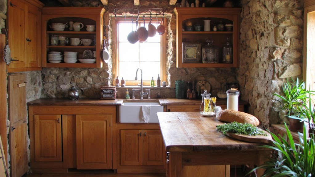 farmhouse kitchen warmth charm