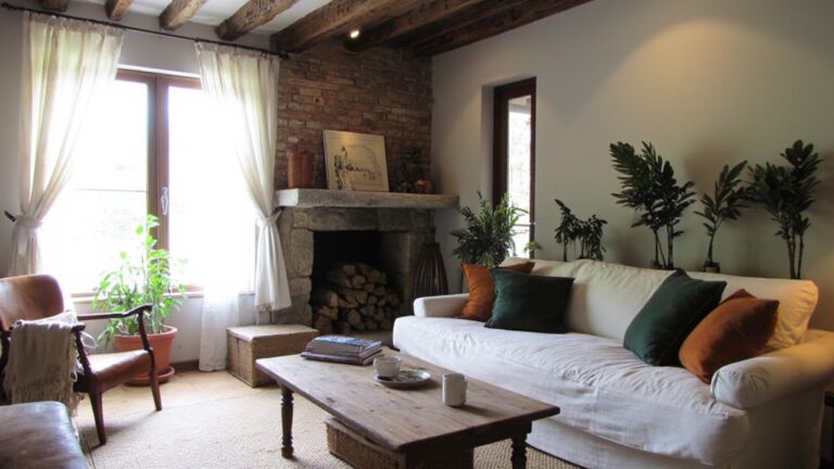 fresh cozy rustic design