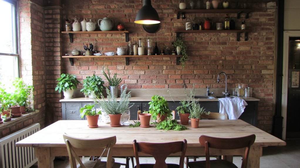 fresh herbs enhance kitchen