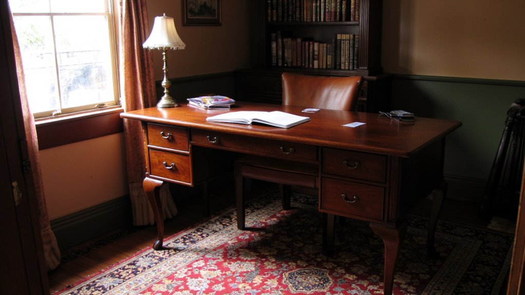 functional and stylish wooden desks