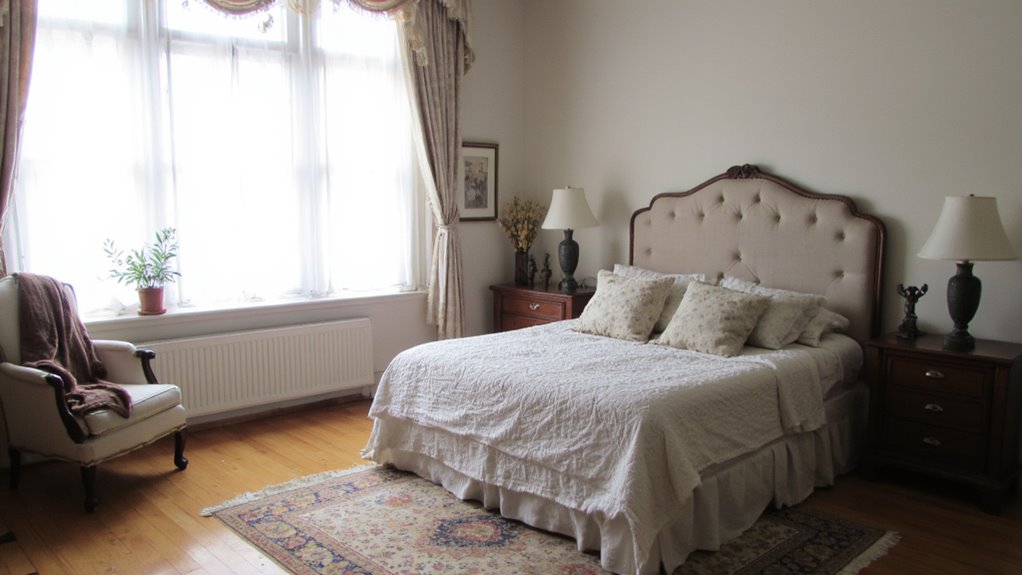 harmonious bedroom layout design