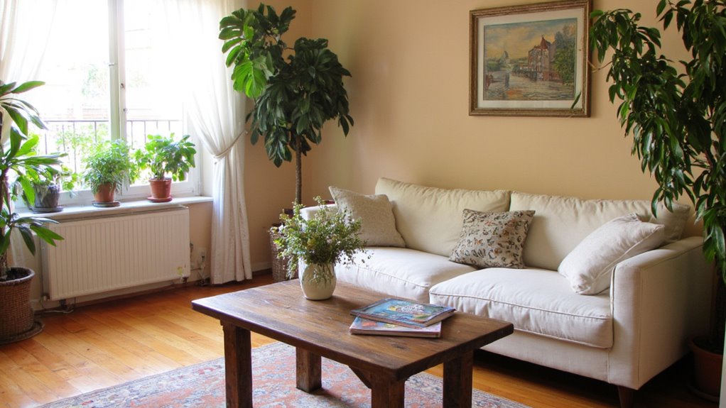 indoor plants enhance atmosphere