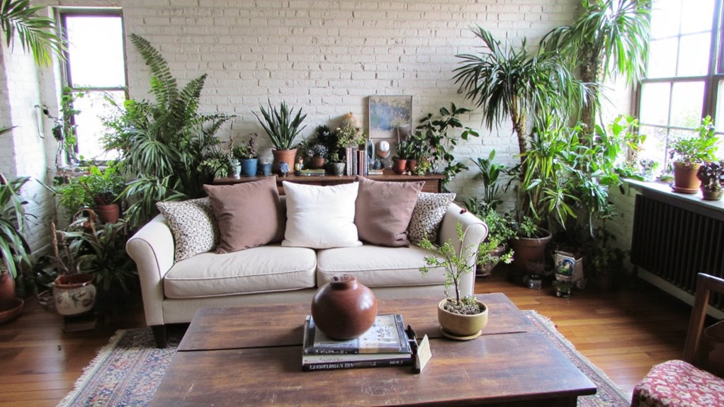 indoor plants enhance atmosphere
