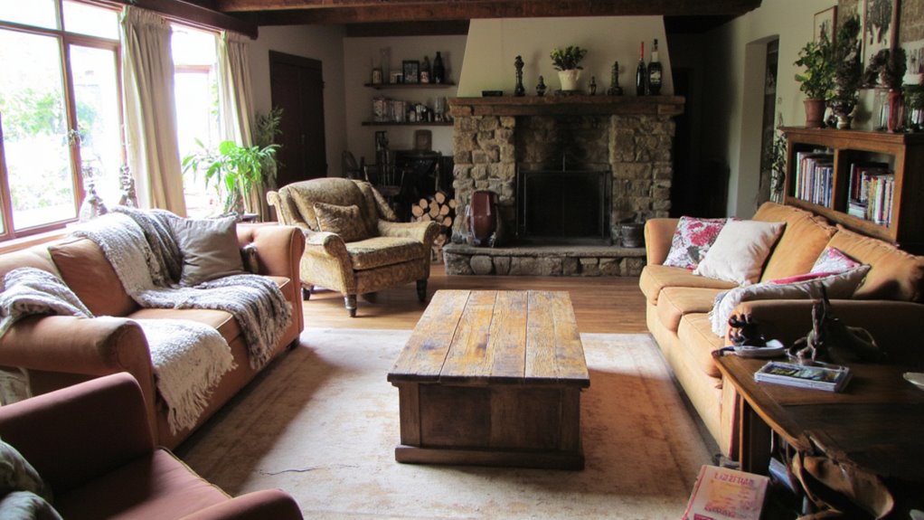 inviting circular seating arrangement